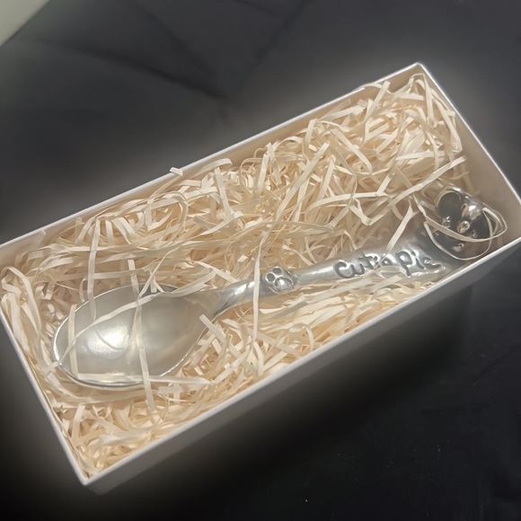 METAL MORPHOSIS: Pewter baby spoon - Picture 2 of 3